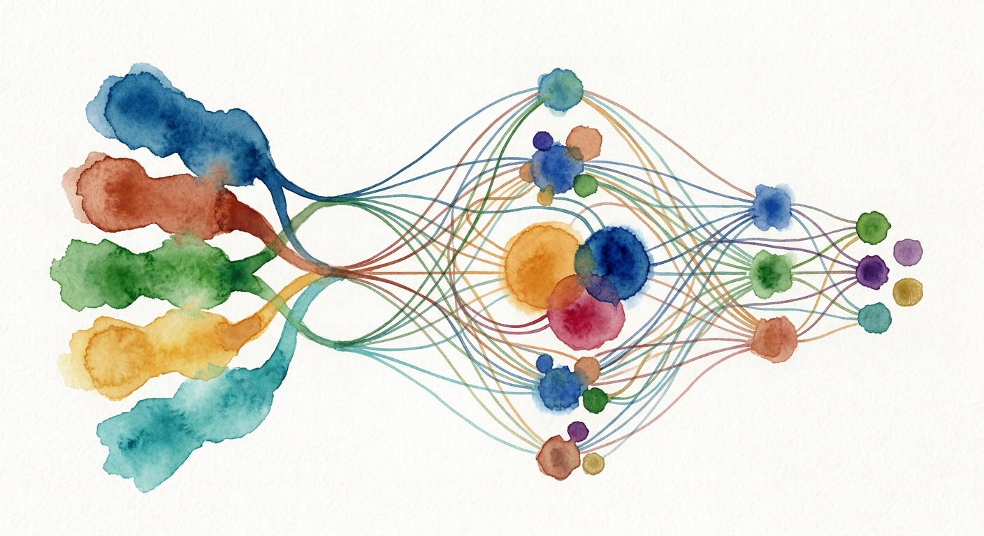 Dhionics neural network illustration